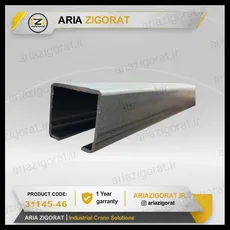 ریل سایز 50 جنس فولادی و PVC طول 6 متر پوشش رنگی و گالوانیزه سی ریل و تجهیزات 